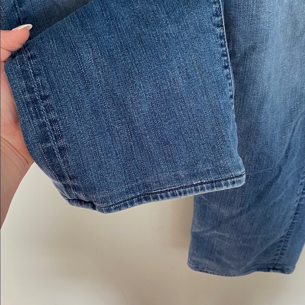 7 For All Mankind Men's Austyn Classic Blue Straight Leg Jeans Denim Size 32 - Picture 4 of 9